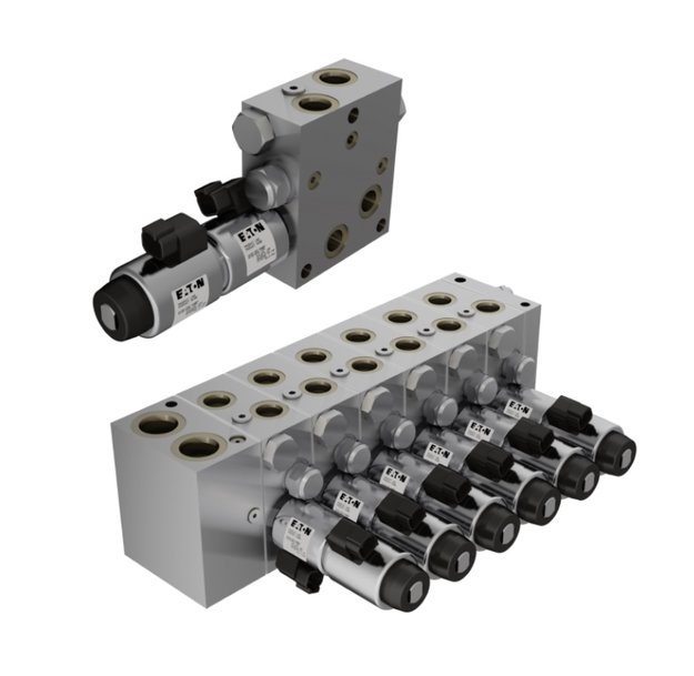 Eaton’s new SLV20 load-sensing proportional directional valve offers enhanced flexibility and control for low-flow applications
